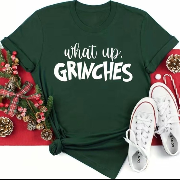 The Grinch What up Grinches Tee - Picture 1 of 3